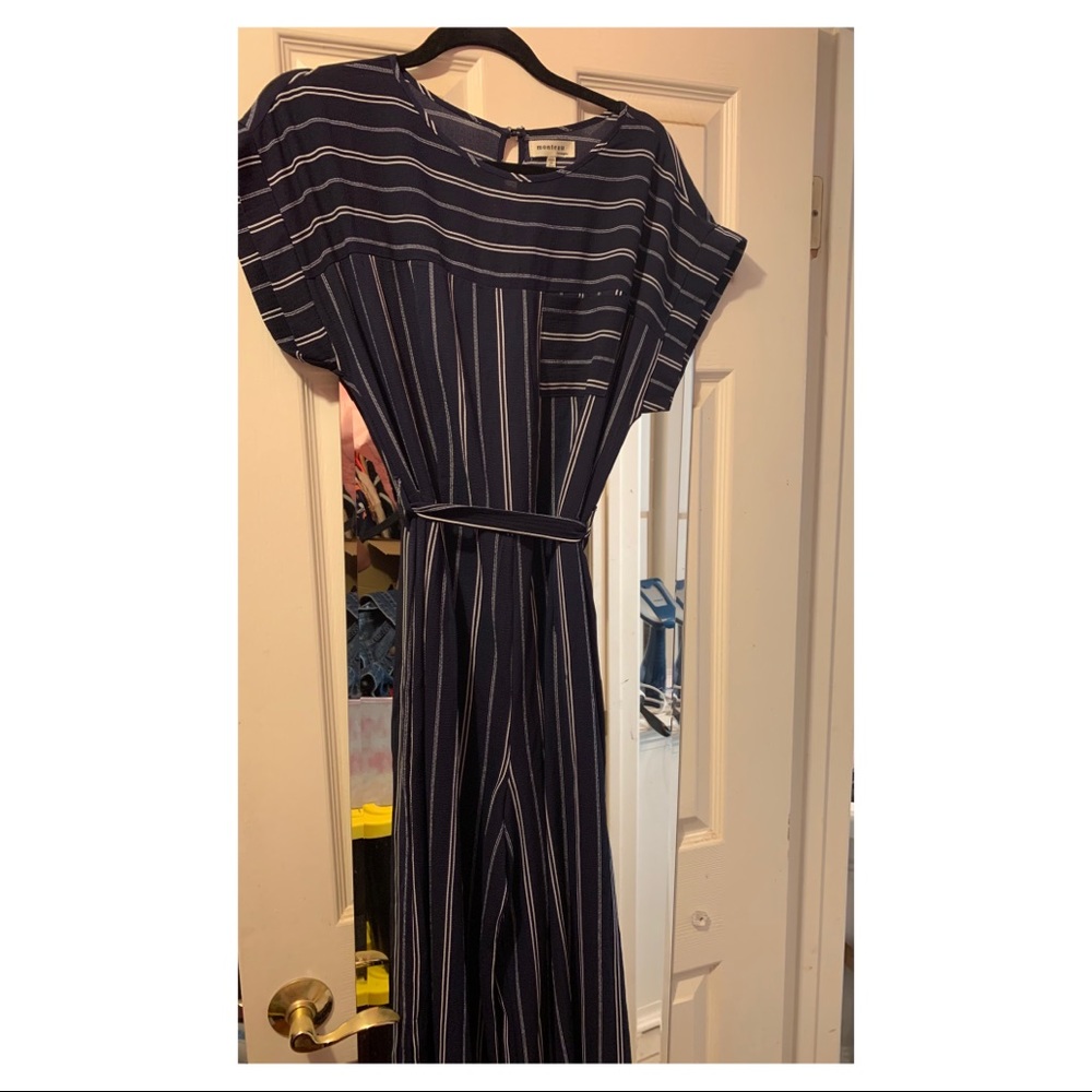 Navy Jumpsuit